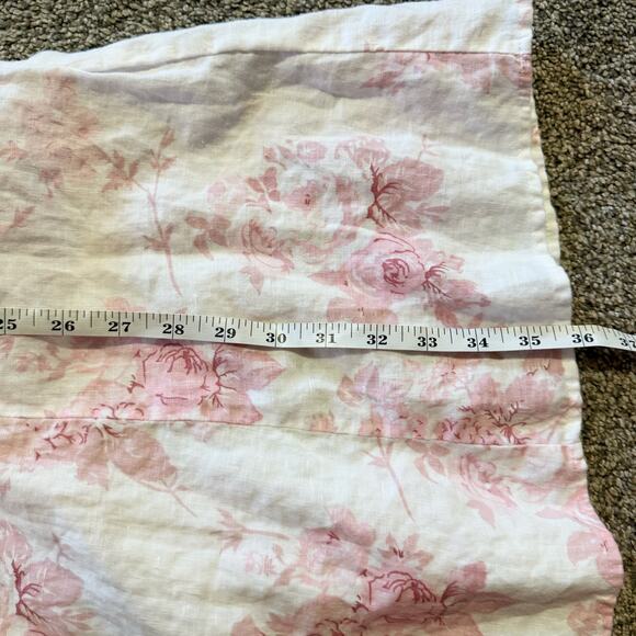 Malvin Linen Raw Clothing Dress Floral Womens Large - Picture 6 of 6